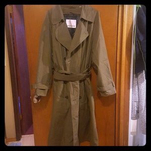London Fog Belted Trench Coat